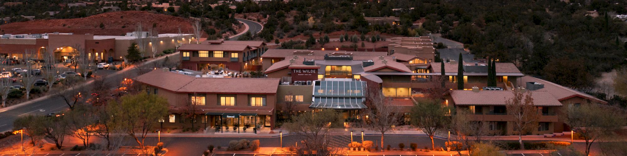 Sedona nightlife view