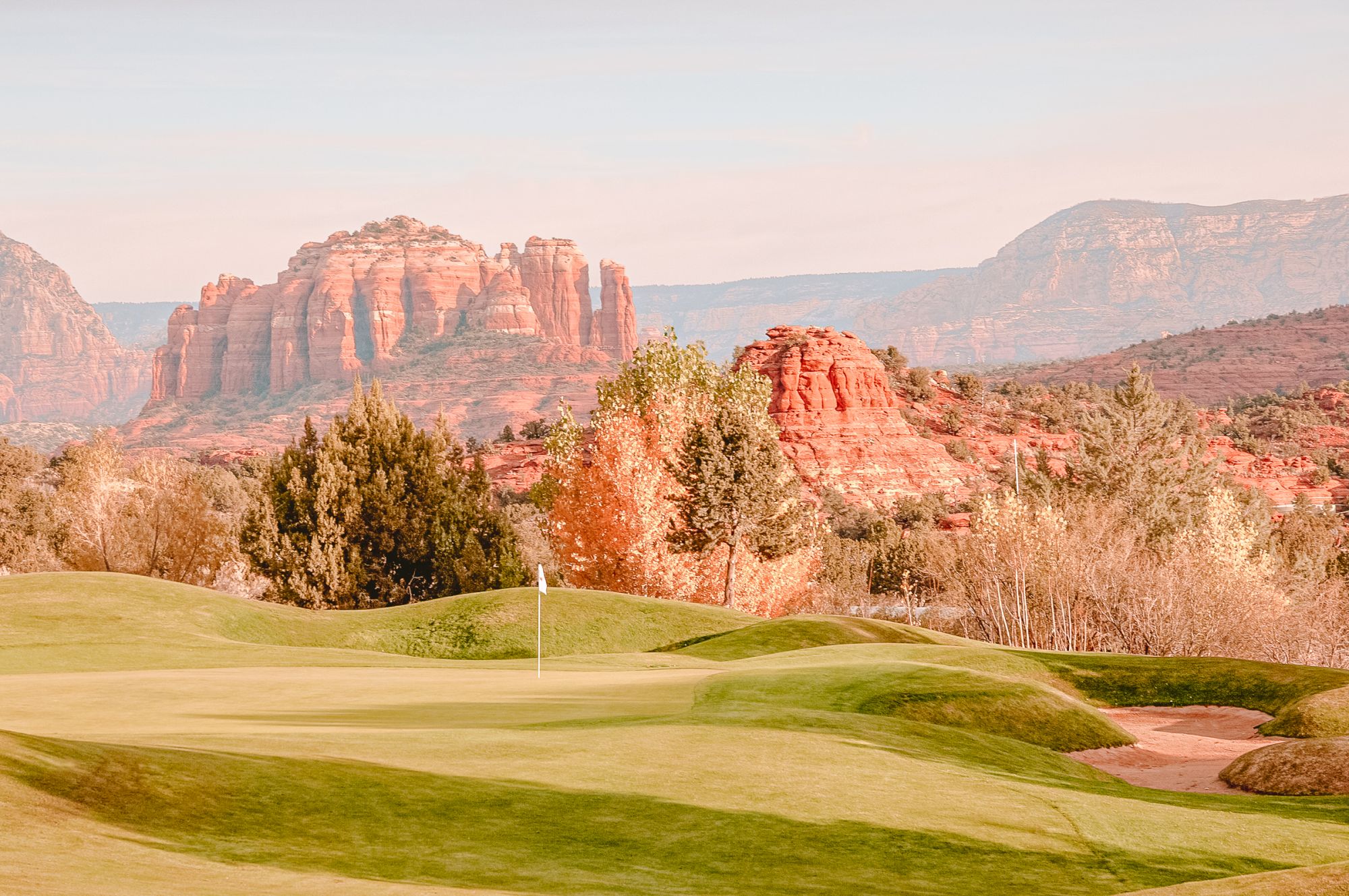 golf course view Sedona